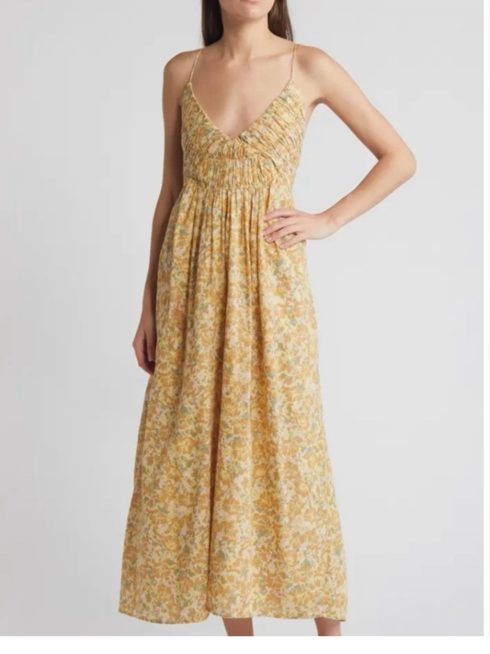 Treasure & Bond Multi Brea Floral Dress